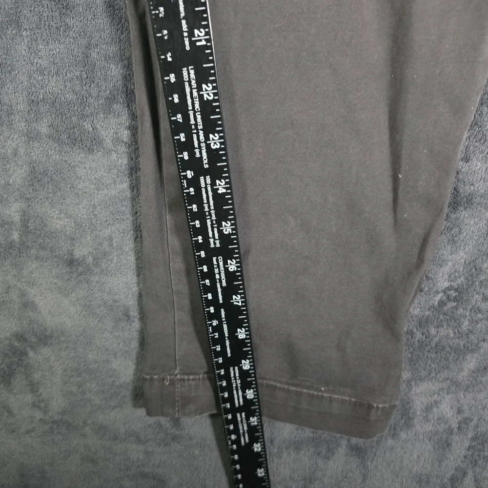 Banana Republic Slim‎ Fit Gray Chino Pants Mens Size 36x32 Casual